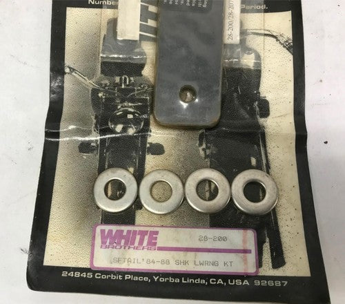 Harley Davidson White Brothers 28-200 Softail Lowering Kit 84-88 SHK