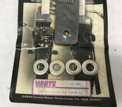 Harley Davidson White Brothers 28-200 Softail Lowering Kit 84-88 SHK