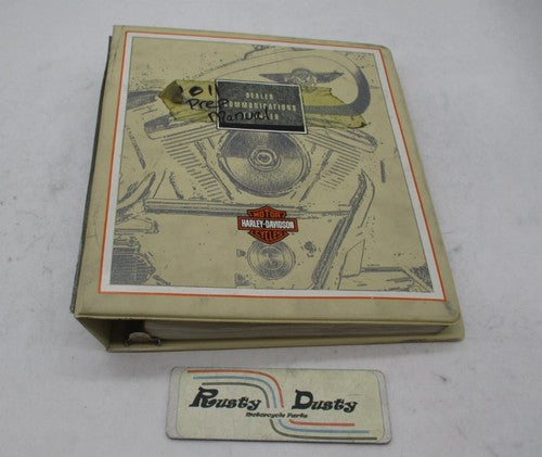 Harley Davidson 2011 Pre Delivery & Set Up Instructions w/ Binder 9994