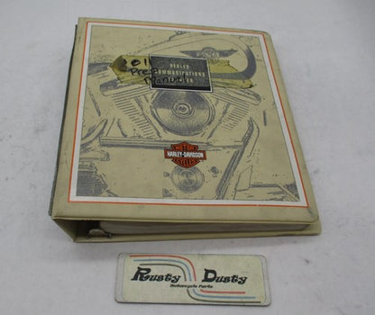 Harley Davidson 2011 Pre Delivery & Set Up Instructions w/ Binder 9994