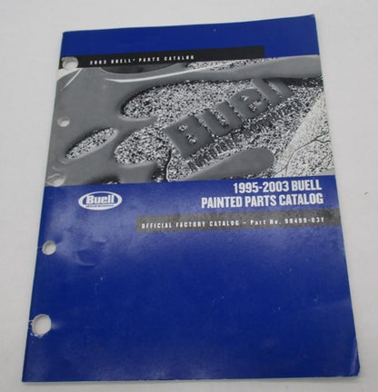 Harley Davidson Official Factory 1995-2003 Buell Painted Parts Catalog