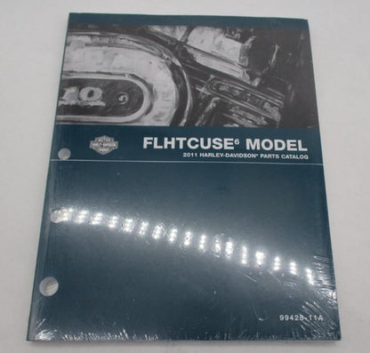 Harley Davidson Official Factory 2011 Touring FLHTCUSE6 Parts Catalog