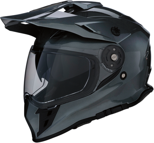 Z1R Range Dual Sport Solid Color Helmet Dark Silver Lg 0101-10885