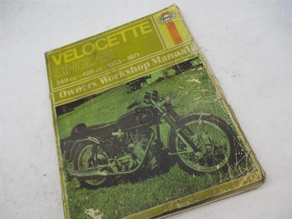 Haynes Velocette 1953-1971 349 and 499cc Singles Owners Workshop Manua