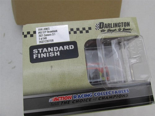 Nascar NOS Erik Jones 2021 STP Darlington Throwback Die Cast Racecar M