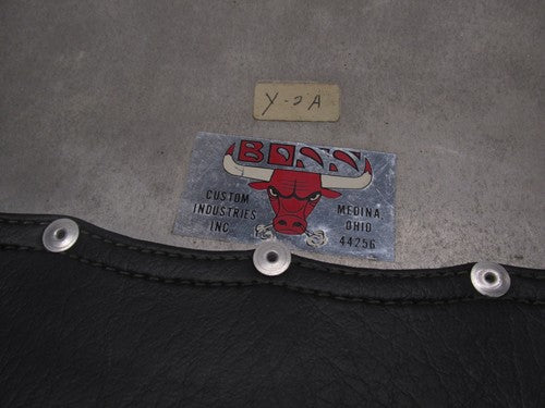 Vintage Motorcycle Boss Custom Diamond Stitched Solo Seat Vintage Y-2A