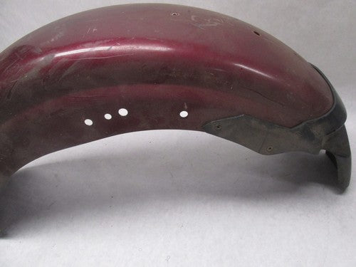 Harley Davidson Genuine Shovelhead Maroon 7" Rear Fender w/ Guide 97 L