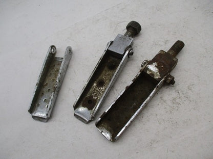 Lot of 3 Harley Davidson Chopper Flat Style Foot Pegs Foot Rests