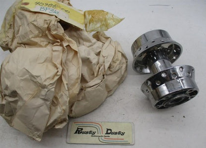 Harley Davidson Genuine NOS Chrome Front Center Wheel Hub 40988-00