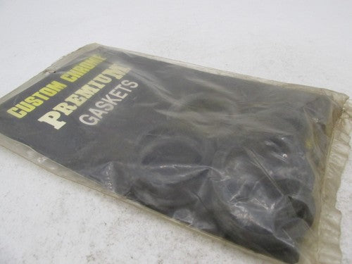 Lot of 6 Custom Chrome Rubber Gaskets for Threaded Gas Caps 19-474 611