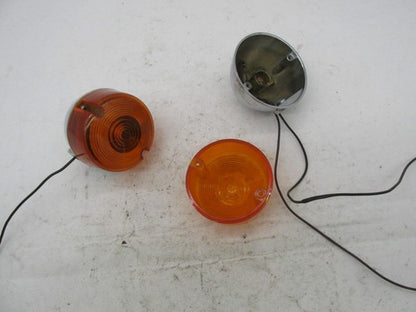 Pair of Harley Davidson Genuine Touring Turn Signal Assemblies w/ Ambe