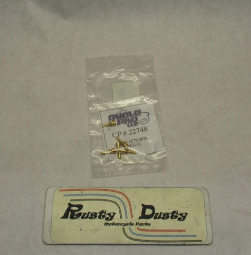 Lot of (5) Cycle Craft #50 Harley Davidson Keihin Pilot Jet 22748 DS-2