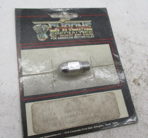 Harley Davidson Chrome Specialties Acorn Crankcase Plug 500508