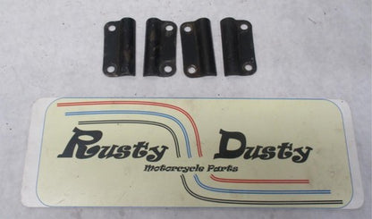 Set of 4 Triumph & BSA Genuine Orginal 1971-72 Fender Bracket Stays Br