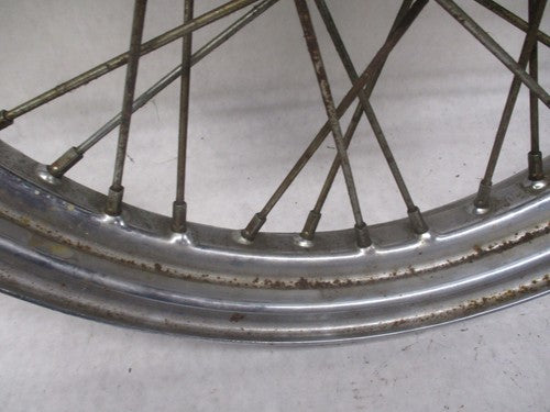 Harley Davidson Genuine 19x2.5" Chrome 40 Spoke Front Wheel 43001-79