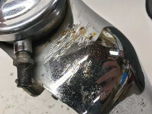 HARLEY DAVIDSON XLH SPORTSTER IRONHEAD Chrome OIL TANK BAG CAN