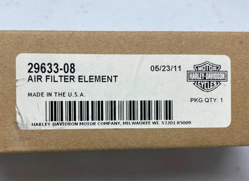 Harley Davidson Genuine Air Cleaner Filter Element 29633-08