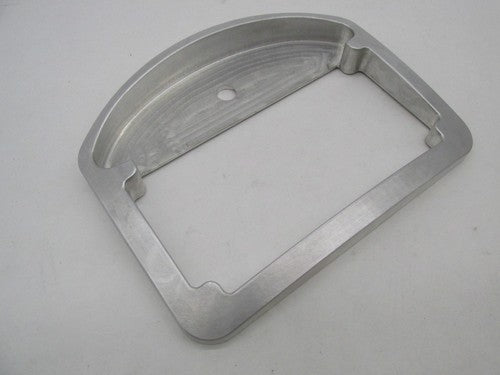 Harley Chopper KustomWerkz Machined Taillight License Plate Bracket 76