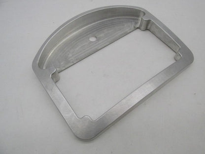 Harley Chopper KustomWerkz Machined Taillight License Plate Bracket 76