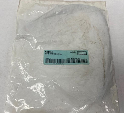 Buell Genuine Solenoid Battery Cable Y0320.K