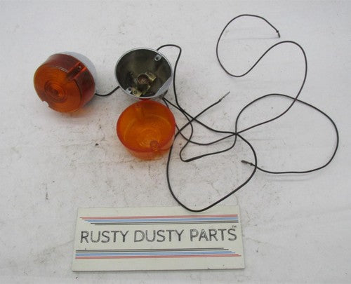 Pair of Harley Davidson Genuine Touring Turn Signal Assemblies w/ Ambe