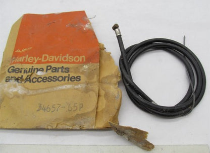Harley Genuine NOS Aermacchi M-50 '65-'66 Shifter Cable & Coil 34657-6