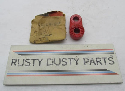 Harley-Davidson Genuine NOS Aermacchi Red Foot Peg Mount Bracket 50909