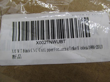 Pair of Harley Arlen Ness FLT FLHR FLST Black Metal Fork Gaiters Cover