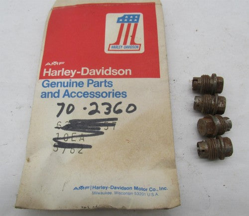 Lot of 4 Triumph Oil Pump Body Plug Screws TR5 3TA 5T 6T TR6 TR7 T120