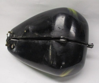 Custom Painted Fiber Glass Dual Gas Tank Dragon Flames Ying/Yang Chopp