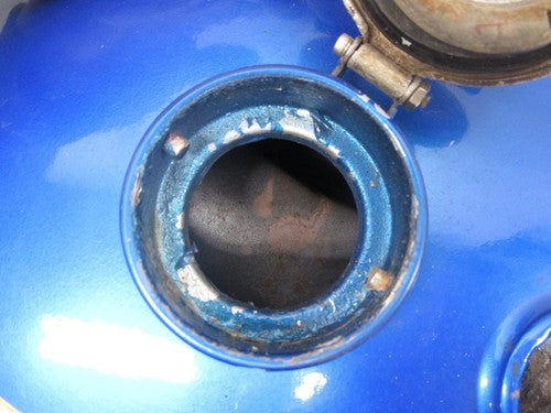 Original Repainted BSA Blue Silver Catalina Gas Fuel Tank Gold Star w/