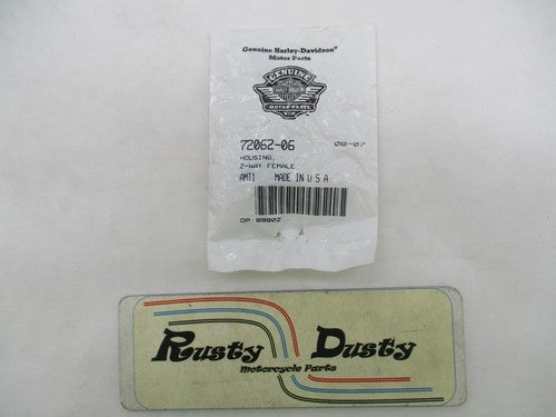 Harley Davidson Genuine NOS 2-Way Female Housing Air Temp Connector 72