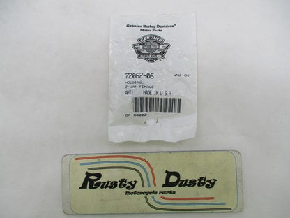 Harley Davidson Genuine NOS 2-Way Female Housing Air Temp Connector 72