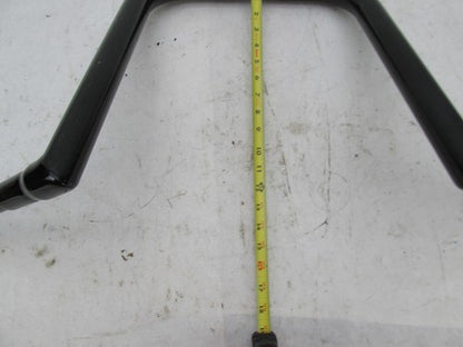 Set of Harley Davidson 17" Rise Touring 1.25" Black Ape Hangers Handle