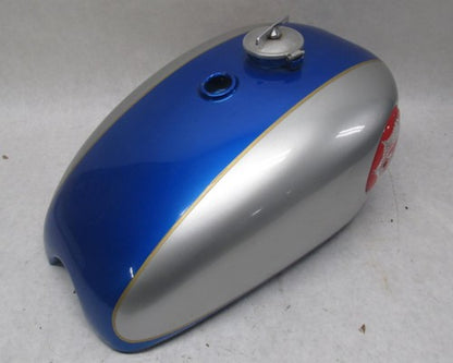 Original Repainted BSA Blue Silver Catalina Gas Fuel Tank Gold Star w/