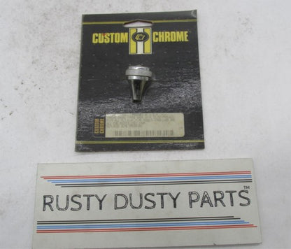 Harley Custom Chrome FLT Knurled Choke Knob with 10-32 Threads 37-305