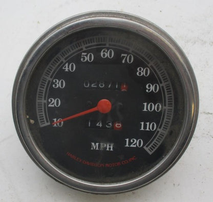 Harley Davidson Nippon Seiki Shovelhead Japan Speedometer Speedo 0-120