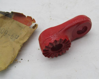 Harley-Davidson Genuine NOS Aermacchi Red Foot Peg Mount Bracket 50909