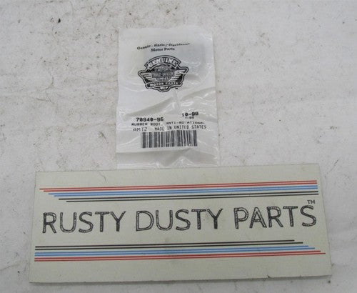 Pack of 2 Harley Davidson Genuine NOS Anti Rotational Rubber Boots 709