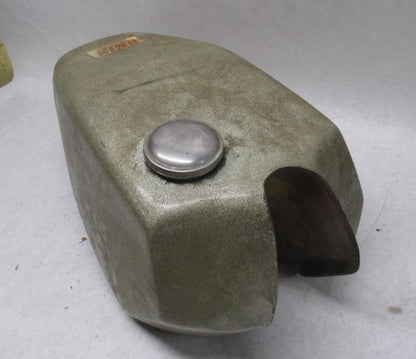 Vintage ARHMA Racing Cafe Racer Fiber Glass Gas Fuel Tank Silver Spark