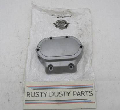 Harley Davidson Genuine NOS 5 Speed Silver Transmission Side Cover 370