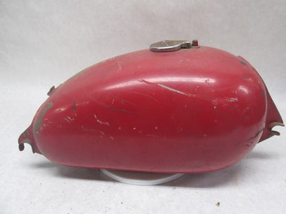 Vintage Original Paint Moto Guzzi Red RARE Gas Fuel Tank Unknown Model