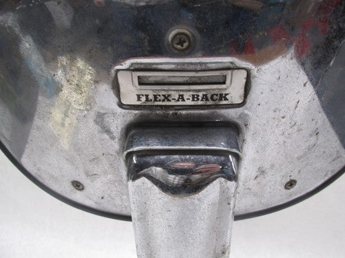 Harley Davidson Shovelhead Panhead White Adjustable Flex-A-Back Flex B