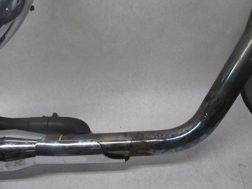 Harley Davidson Softail Rinehart Chrome Scalloped Exhaust System Assem