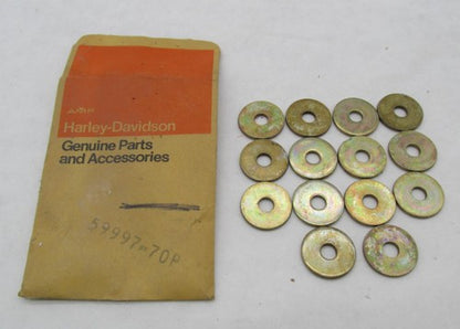 Lot of 14 Harley-Davidson Genuine NOS Aermacchi Oil Tank Washers 59997