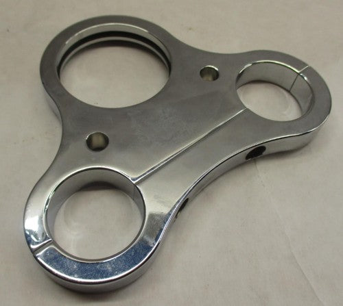 Harley Davidson Chrome Gauge Brace Clamp