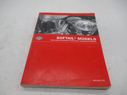 Harley Davidson Factory 2005 Softail Electrical Diagnostic Manual 9949