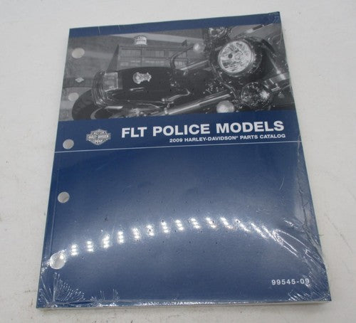 Harley Davidson Official Factory 2009 FLT Police Models Parts Catalog