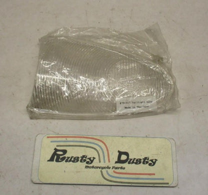 Custom Chrome Harley Davidson Tail Light Clear Lens 79-017