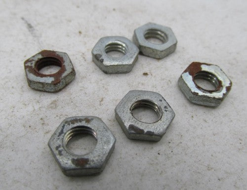 Lot of 6 Harley-Davidson Genuine NOS Aermacchi Hex Nuts 6565P